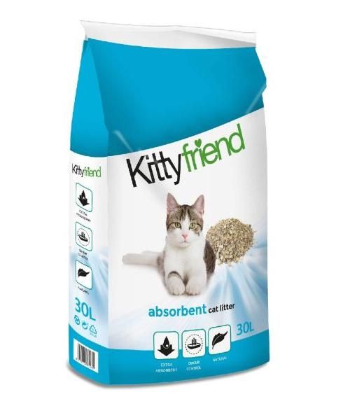 Kitty friend absorbents kattenbakvulling kattenbakvulling